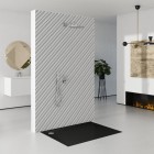 Schedpol Libra Black Mat brodzik prostokątny 70x80 cm czarny 3SP.L1P-7080/C/MG