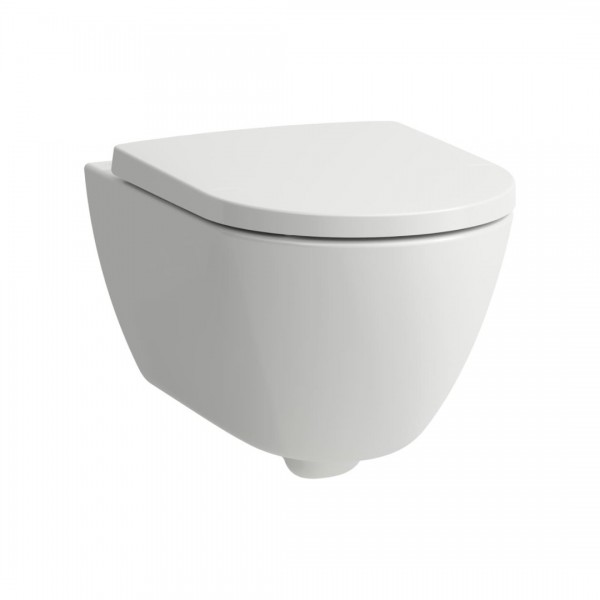 Laufen Pro X miska WC wisząca Silent Flush z deską wolnoopadającą biała H8668600000001