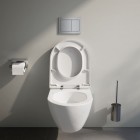 Laufen Pro X miska WC wisząca Silent Flush z deską wolnoopadającą biała H8668600000001