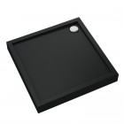 Schedpol Cameron Black Mat brodzik kwadratowy 80x80 cm czarny 3ST.C1K-8080/C/MG