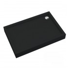 Schedpol Cameron Black Mat brodzik prostokątny 80x100 cm czarny 3ST.C1P-80100/C/MG