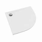 Schedpol Libra White Mat brodzik półokrągły 80x80 cm biały 3SP.L1O-8080/B/MG