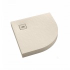Schedpol NonLimits Cashmere Stone brodzik półokrągły 90x90 cm 3ST.N1O-9090/PK/ST-M1/PK/ST