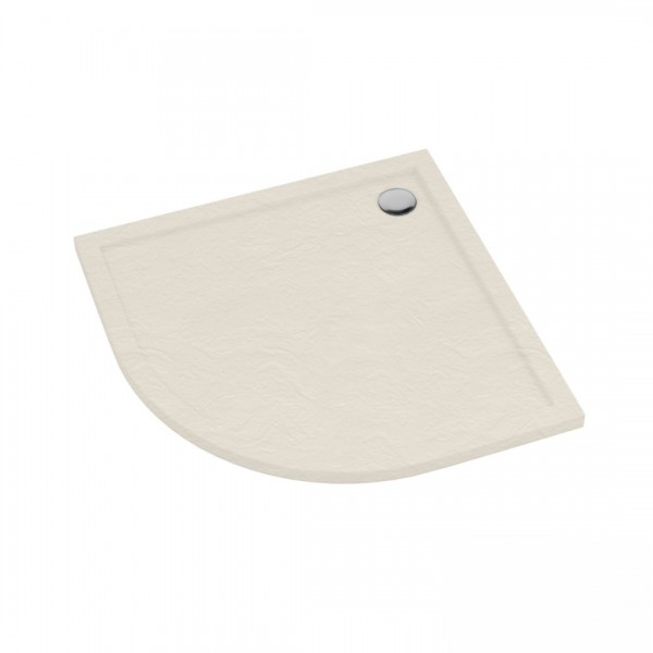 Schedpol Sharper Cashmere Stone brodzik półokrągły 80x80 cm 3S.S1O-8080/PK/ST