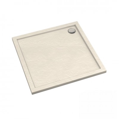 Schedpol Sharper Cashmere Stone brodzik kwadratowy 80x80 cm 3S.S1K-8080/PK/ST