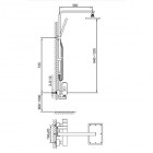 Kohlman Foxal zestaw prysznicowy QW276F