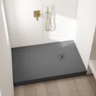 Schedpol NonLimits Grey Stone brodzik prostokątny 70x90 cm szary kamień 3ST.N1P-7090/S/ST-M1/S/ST