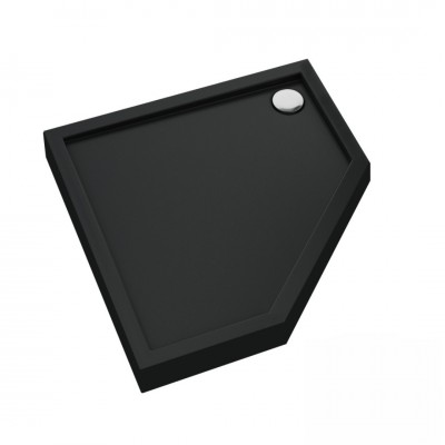 Schedpol Cameron Black Mat brodzik pięciokątny 80x80 cm czarny 3ST.C1PK-8080/C/MG Schedpol Cameron Black Mat brodzik pięciokątny 80x80 cm czarny 3ST.C1PK-8080/C/MG