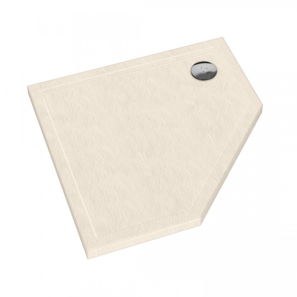 Schedpol Sharper Cashmere Stone brodzik pięciokątny 80x80 cm 3S.S1PK-8080/PK/ST
