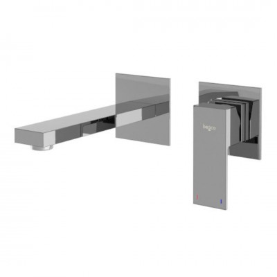 Besco Modern / Varium bateria umywalkowa podtynkowa chrom BU-MVS-CH