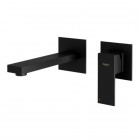 Besco Modern / Varium bateria umywalkowa podtynkowa czarny mat BU-MVS-CZ