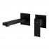 Besco Modern / Varium bateria umywalkowa podtynkowa czarny mat BU-MVS-CZ