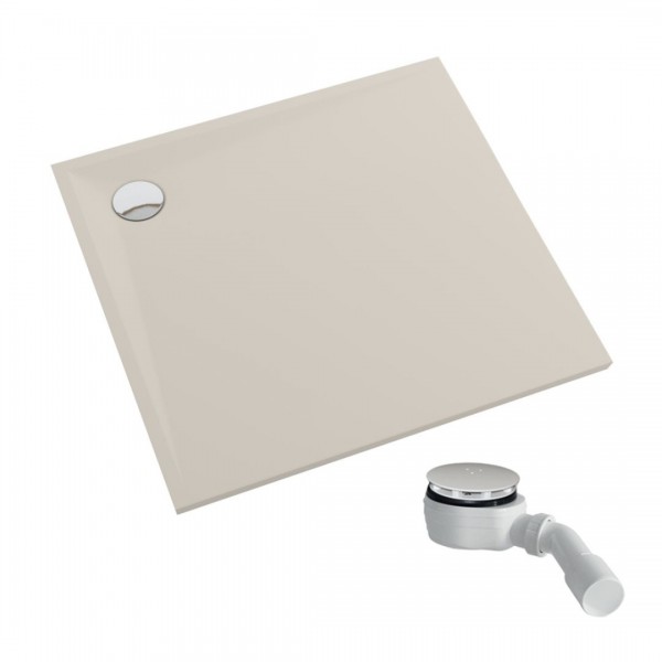 Schedpol Etrusco Cashmere Mat brodzik kwadratowy 80x80 cm beżowy 3.460/PK/MG