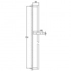 Kohlman drążek prysznicowy QW003A