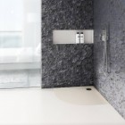 Schedpol Etrusco Cashmere Mat brodzik półokrągły 80x80 cm beżowy 3.463/PK/MG