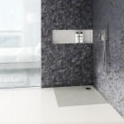 Schedpol Etrusco Cement Stone brodzik kwadratowy 80x80 cm cementowy 3.460/CT/ST