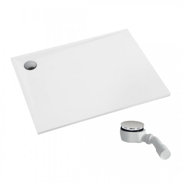 Schedpol Etrusco White Mat brodzik prostokątny 70x80 cm biały 3.468/B/MG
