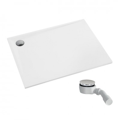 Schedpol Etrusco White Mat brodzik prostokątny 70x80 cm biały 3.468/B/MG