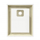 Schedpol New Horizons Cashmere Stone brodzik prostokątny 70x90 cm beżowy 3.3333/PK/ST-M2
