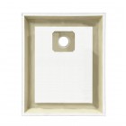 Schedpol New Horizons Grey Stone brodzik kwadratowy 80x80 cm szary 3.3400/S/ST-M2