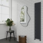 Imers Deco 1 grzejnik łazienkowy 100x20,5 cm czarny połysk 2312/CZP