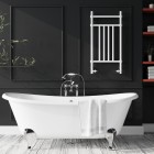 Imers Pinea 1 grzejnik łazienkowy 100x43 cm biały połysk 0512/BIP