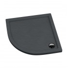 Schedpol Caspar Grey Stone brodzik półokrągły 80x80 cm szary 3.263/S/ST