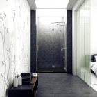 Schedpol Caspar Black Stone brodzik prostokątny 70x90 cm czarny 3.2254/C/ST