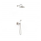 Tres Clasic zestaw natryskowy retro stal 24218003AC