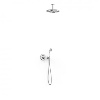 Tres Clasic zestaw natryskowy retro chrom 24218004