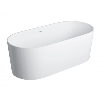 Omnires Ovo M+ wanna wolnostojąca 160x75 cm biały mat OVO160WWZPBM
