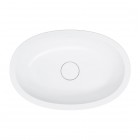 Omnires Shell M+ umywalka 54x34 cm owalna podblatowa biały mat SHELL540UPBM