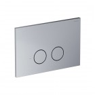 Omnires Flush Set Strongframe 3w1 stelaż podtynkowy do WC przycisk spłukujący nikiel szczotkowany STFWC1R45-RNI