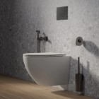 Omnires Flush Set Strongframe 3w1 stelaż podtynkowy do WC przycisk spłukujący antracyt szczotkowany STFWC1R45-RAT