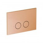 Omnires Flush Set Strongframe 3w1 stelaż podtynkowy do WC przycisk spłukujący miedź szczotkowana STFWC1R45-RCPB