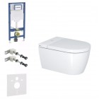 Geberit Duofix SensoWash Starck f Lite zestaw WC podtynkowy 5w1 toaleta myjąca wisząca biała 77678