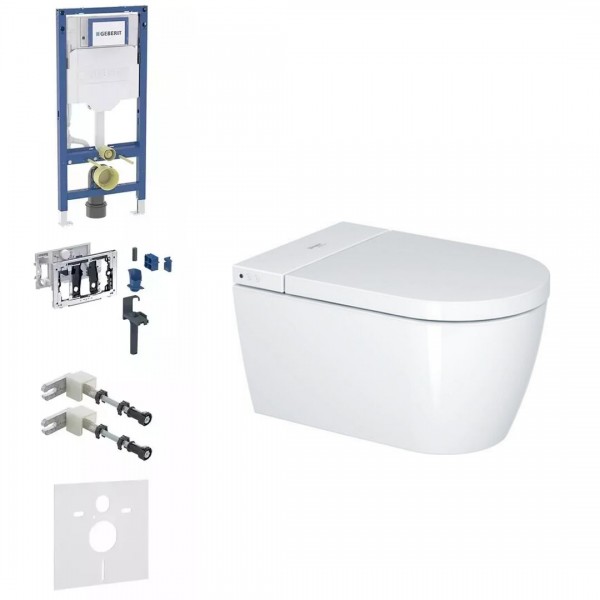 Geberit Duofix DuoFresh SensoWash Starck f Lite zestaw WC podtynkowy 6w1 toaleta myjąca biała 77679