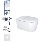 Geberit Duofix DuoFresh SensoWash Starck f Lite zestaw WC podtynkowy 6w1 toaleta myjąca biała 77679