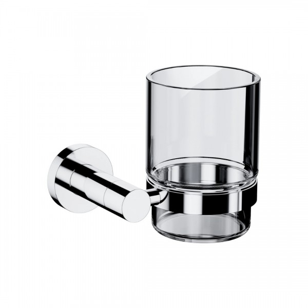 Omnires Modern Project kubek szkło/chrom MP60320CR