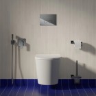 Omnires Tampa miska WC wisząca bezkołnierzowa z deską wolnoopadającą biała TAMPAMWBP