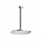 Omnires Slimline deszczownica okrągła 25 cm z ramieniem sufitowym chrom WSSET1CR