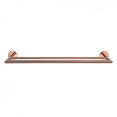 Oltens Gulfoss wieszak na ręcznik 60 cm podwójny miedź szczotkowana 80102610