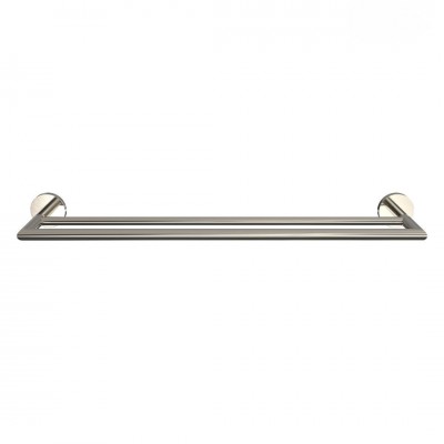 Oltens Gulfoss wieszak na ręcznik 60 cm podwójny nikiel 80102910