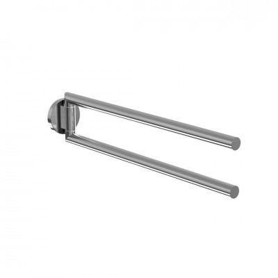 Oltens Gulfoss wieszak na ręcznik 40 cm dwuramienny ruchomy grafit 80105400