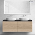 Oltens Lun blat naszafkowy 140 cm czarny mat 63032300
