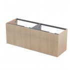 Oltens Lun szafka 140 cm podumywalkowa wisząca ryflowana dąb 60039060