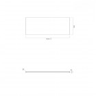 Oltens BordMag panel frontowy 140 cm do wanny biały 19003000