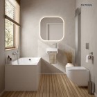 Oltens BordMag panel boczny do wanny 70 cm biały 19008000