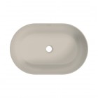Deante Round umywalka 58x38 cm nablatowa owalna beżowa CGR_5U6S