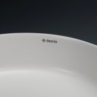 Deante Round umywalka okrągła 40 cm nablatowa biały mat CGR_AU4S